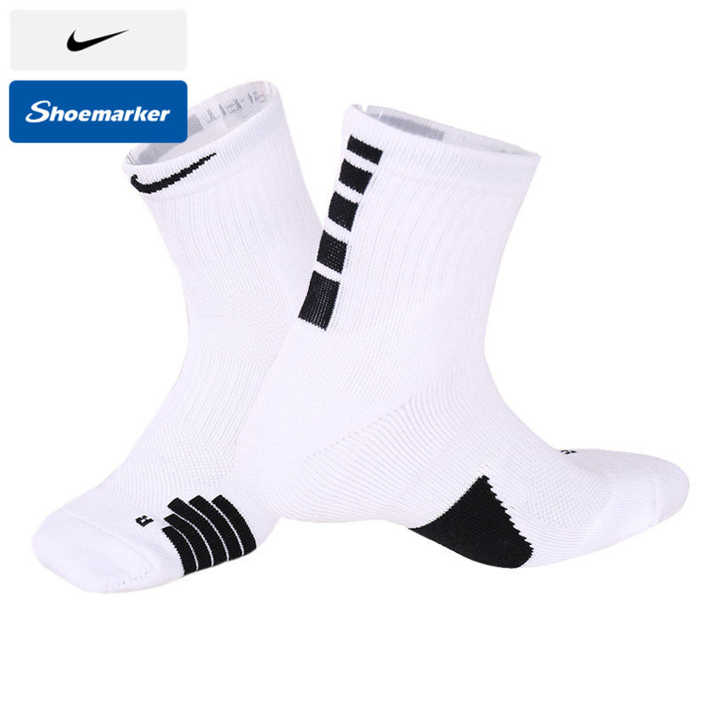 NIKE耐克篮球袜运动男袜夏新款NBA欧文中筒袜精英袜子SX7625-100