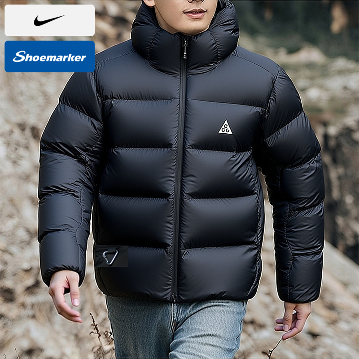 NIKE耐克官方正品ACG服男25夏季新款运动保暖加厚休闲外套棉