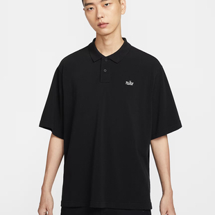 Nike耐克男子短袖 翻领POLO衫 夏季 宽松简约刺绣运动T恤HV0825