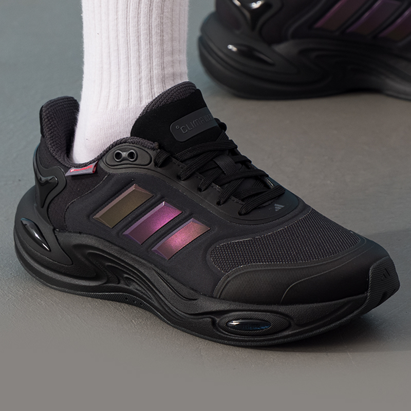 阿迪达斯暖风鞋正品2025冬季新款保暖运动鞋轻便减震跑步鞋男鞋子