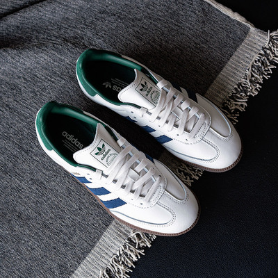 阿迪达斯三叶草Samba板鞋男鞋2025新款复古德训鞋T头鞋运动鞋女鞋