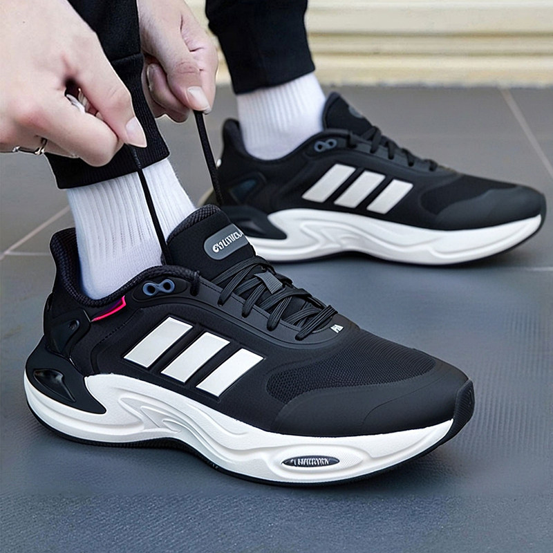 Adidas阿迪达斯官方正品男鞋2026春新款轻便运动休闲鞋减震跑步鞋