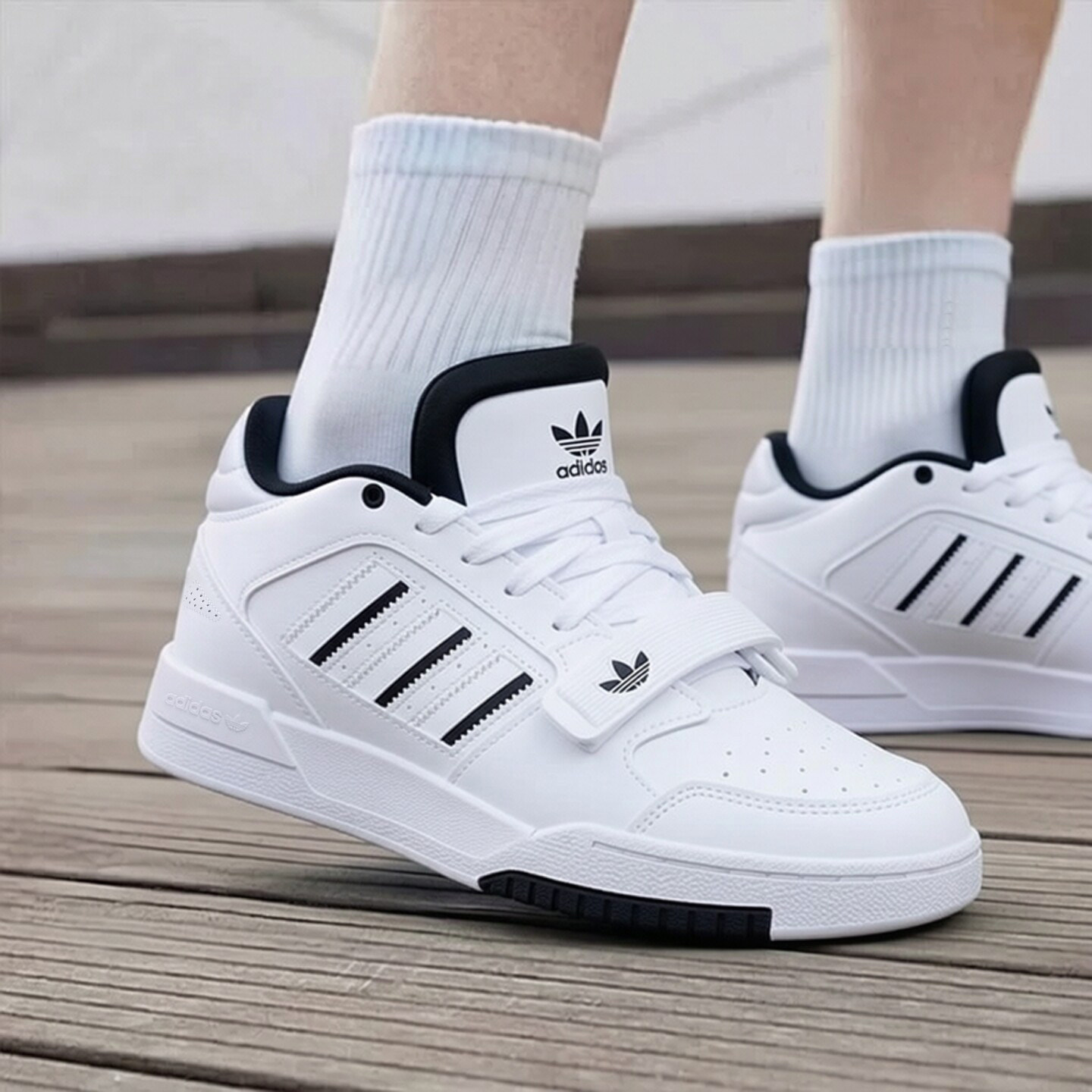 阿迪达斯男鞋运动鞋2026秋冬季新休闲鞋Adidas官方正品款复古板鞋
