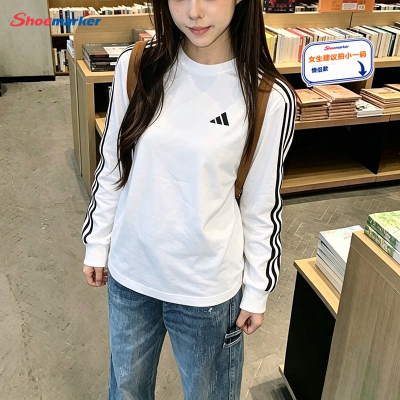 阿迪达斯官方秋季新款运动T恤图片