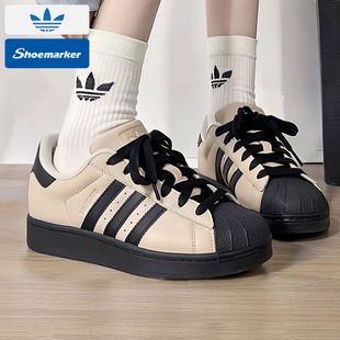 阿迪达斯三叶草SUPERSTAR II男女鞋低帮板鞋复古贝壳头运动休闲鞋