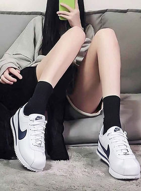 NIKE耐克官网女鞋CORTEZ运动鞋童鞋秋季新款轻便缓震休闲鞋小白鞋