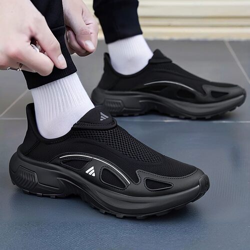 adidas阿迪达斯一脚蹬穿脱男鞋官方正品夏季新款户外休闲鞋运动鞋