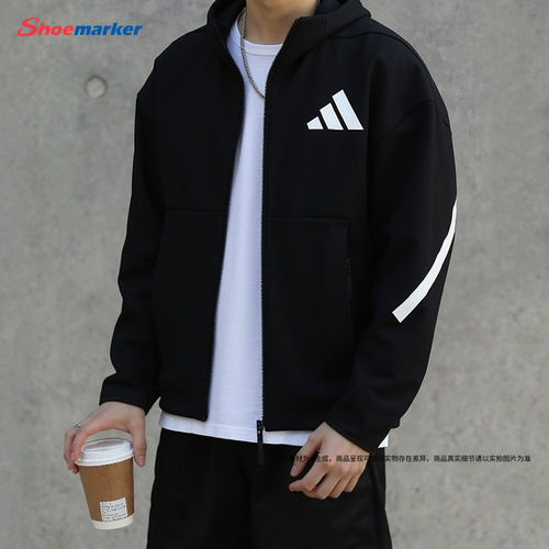阿迪达斯夹克男装2025秋季新款M Z.N.E. FZ运动服休闲外套JD5984