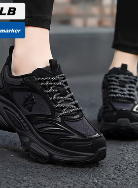 MLB赛博老爹鞋低帮厚底鞋2025冬季新款运动鞋男鞋女鞋3ASHWD15N