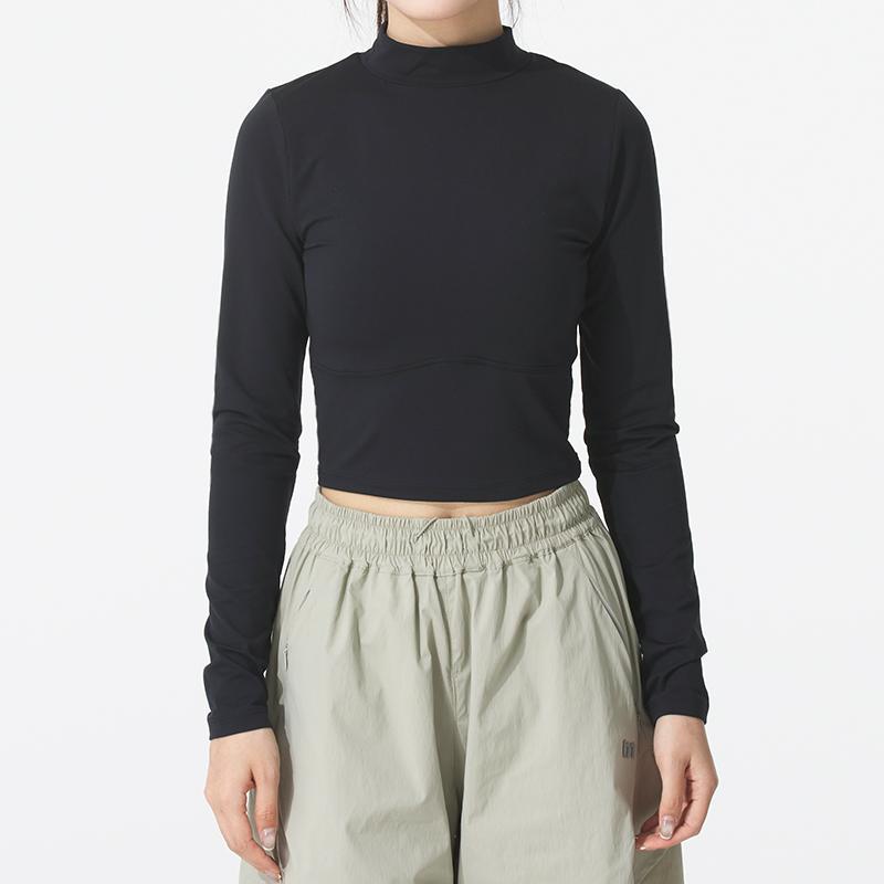 安德玛UA官方休闲长袖T恤女装冬季新款跑步运动服套头衫1380773