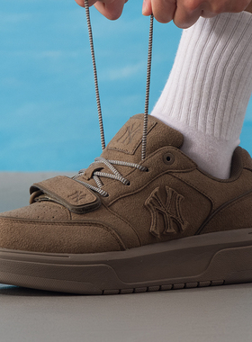 MLB官方男鞋女鞋2025冬季新款复古休闲鞋低帮板鞋运动鞋3ASXP015N