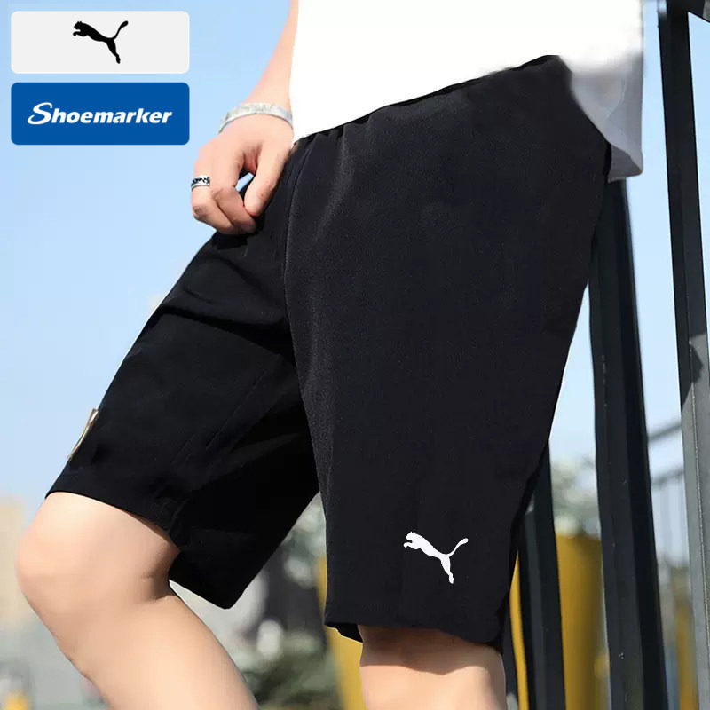 Puma彪马速干短裤男2026春季新款冰丝五分裤健身跑步沙滩运动裤