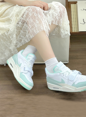 JORDAN官方耐克正品AJ312女子运动鞋冬季低帮缓震部分皮面 FQ7827