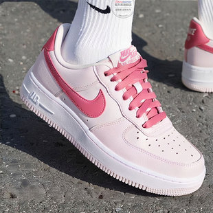 NIKE耐克女鞋2026夏季新款粉色空军一号板鞋低帮休闲鞋轻便运动鞋