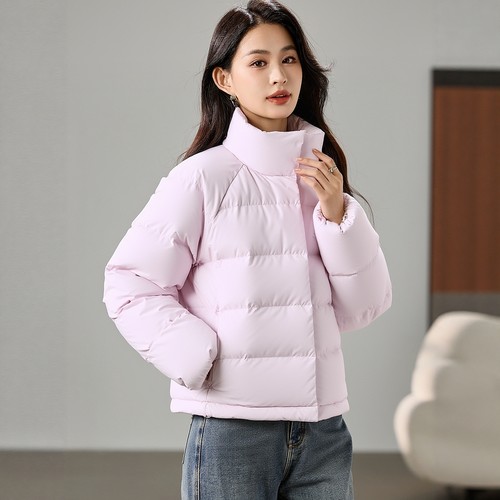 阿迪达斯官方正品羽绒服女2025冬季新款运动休闲面包服潮流排骨服