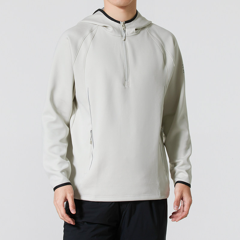 UA安德玛连帽卫衣男装2025新款宽松运动服休闲长袖套头衫跑步上衣