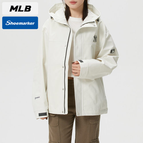 MLB官方运动服男女装2026春季新款防风夹克休闲宽松外套3AWJB0161