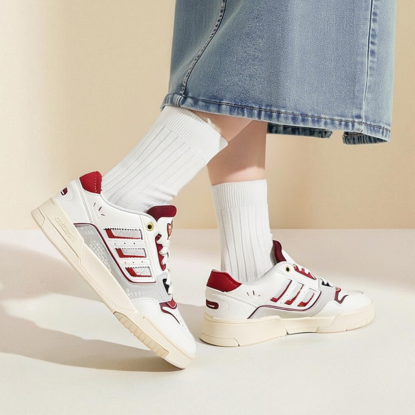 Adidas阿迪达斯三叶草正品女鞋2025秋冬新款运动鞋低帮轻便休闲鞋