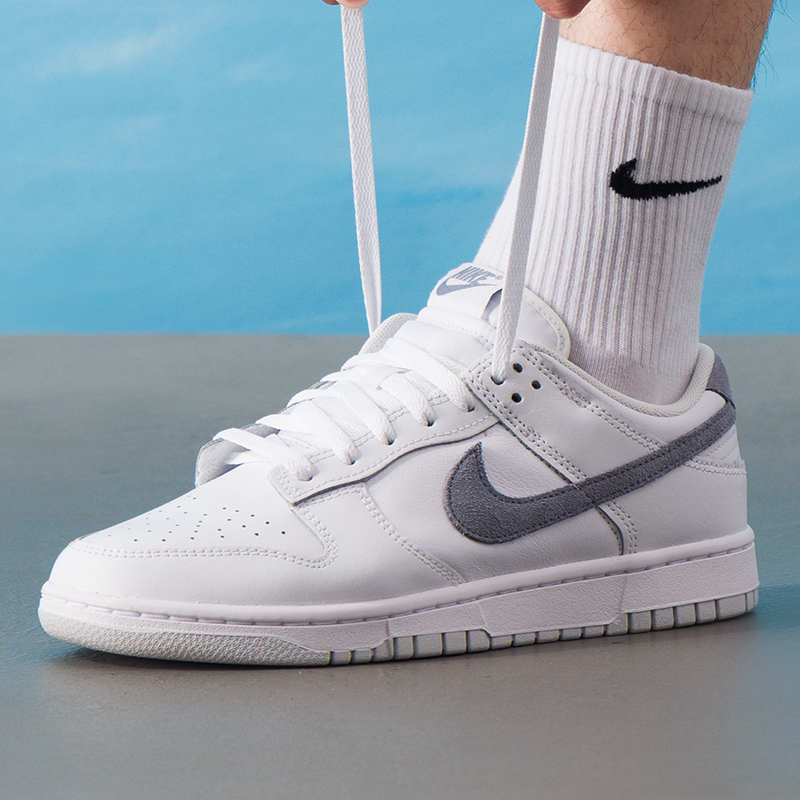 Nike耐克低帮板鞋DUNK休闲鞋2025夏季新款男鞋白色运动鞋IH0632