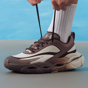 新款 Halo Racer UA安德玛跑步鞋 缓震训练鞋 2025秋季 WHT运动鞋 男鞋