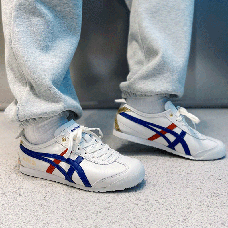 鬼冢虎mexico 66男女鞋新款小白鞋情侣鞋正品休闲鞋子运动鞋d507l