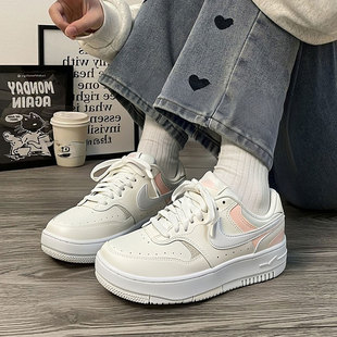 2025秋季 女DX9176 新款 运动鞋 005 低帮小白鞋 Nike耐克厚底休闲女鞋
