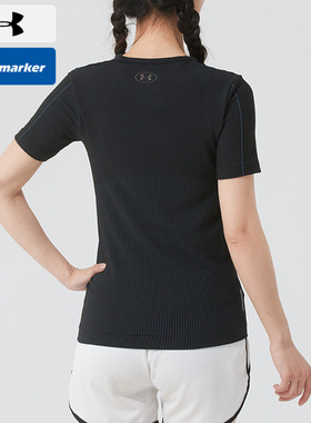 UA安德玛短袖T恤女装春季新款跑步透气训练服圆领运动半袖13739