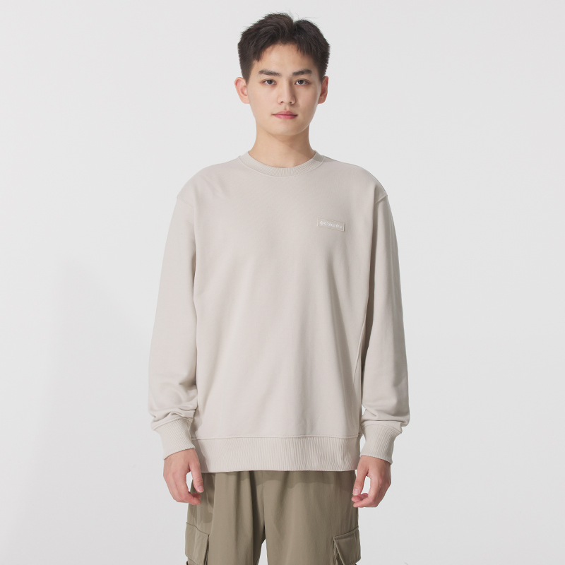 哥伦比亚官方户外卫衣男士2025秋季新款套头衫宽松运动服AE3351
