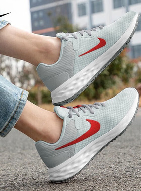 Nike耐克官方女鞋2024新款REVOLUTION 6网面减震休闲跑步鞋DC3729
