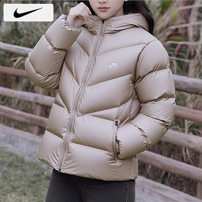 耐克2025冬季新款连帽面包服