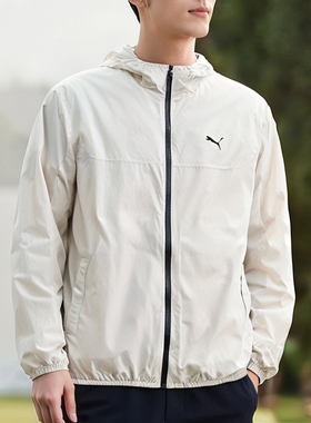 PUMA彪马梭织外套男2026春季新款运动服跑步休闲宽松夹克687540