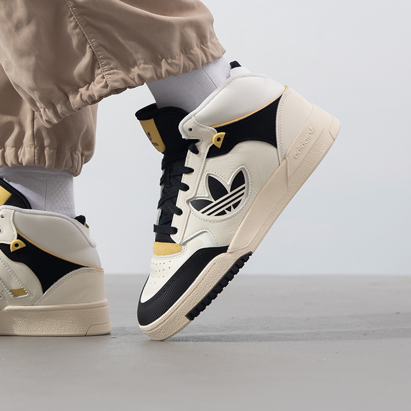 阿迪达斯官方旗舰运动鞋男鞋女鞋新款复古高帮板鞋正品情侣休闲鞋