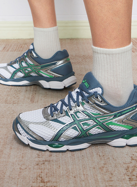 亚瑟士ASICS男女鞋2025冬季新款GEL-CUMULUS 16运动鞋透气休闲鞋