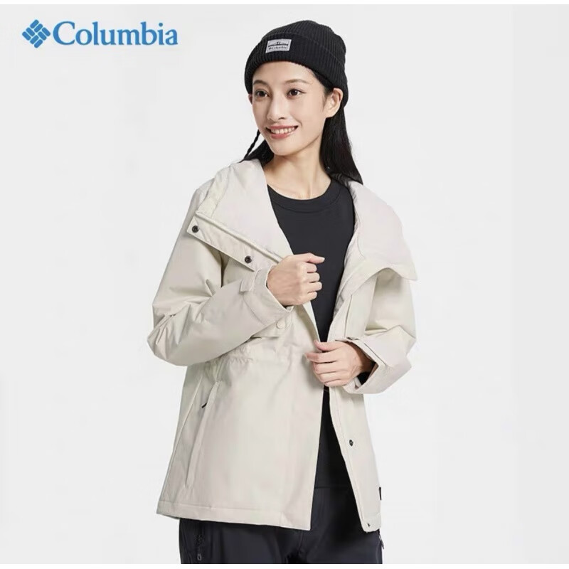 哥伦比亚夹克衫女Columbia春秋新款户外休闲连帽外套XR3802