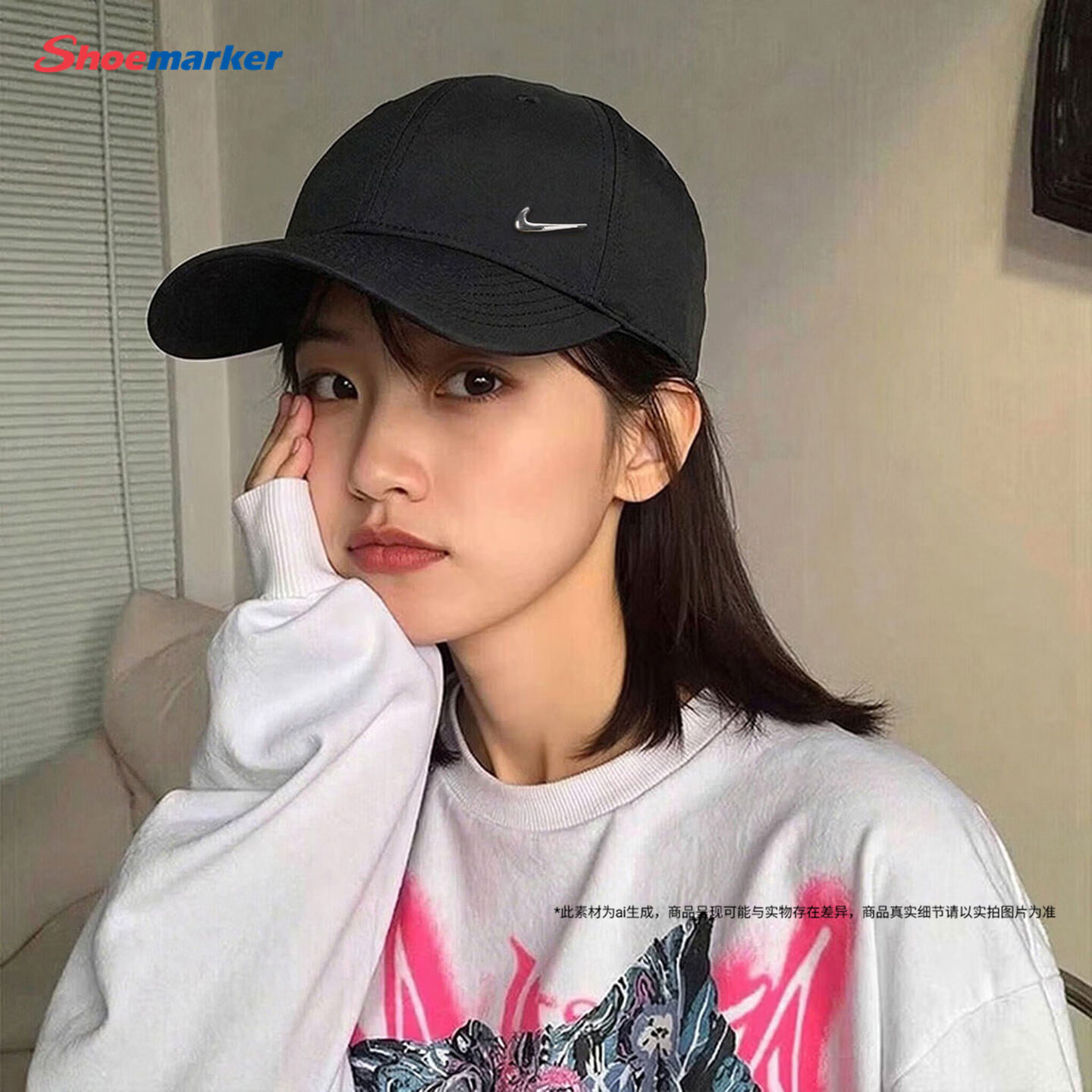 耐克休闲帽情侣款Nike官方正品2026新款夏季运动帽快干透气鸭舌帽