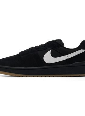 耐克正品黑色男鞋复古平底鞋低帮运动休闲鞋板鞋NIKE SB CODE 58