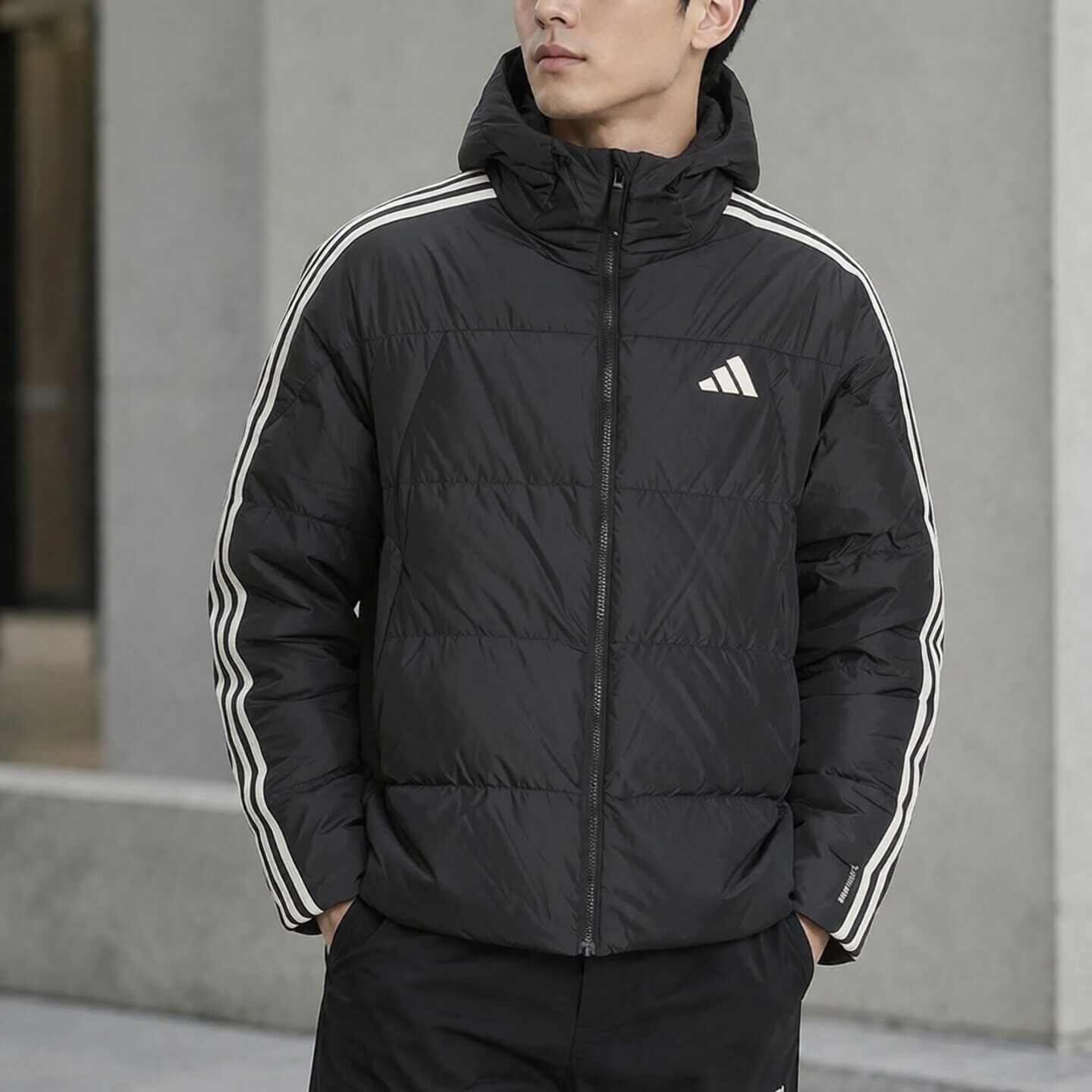阿迪达斯男装羽绒服情侣款官方正品运动服2026冬季新款上衣外套