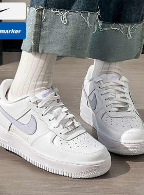 耐克官方正品板鞋女鞋2025冬新款空军一号运动鞋大童鞋CT3839-112