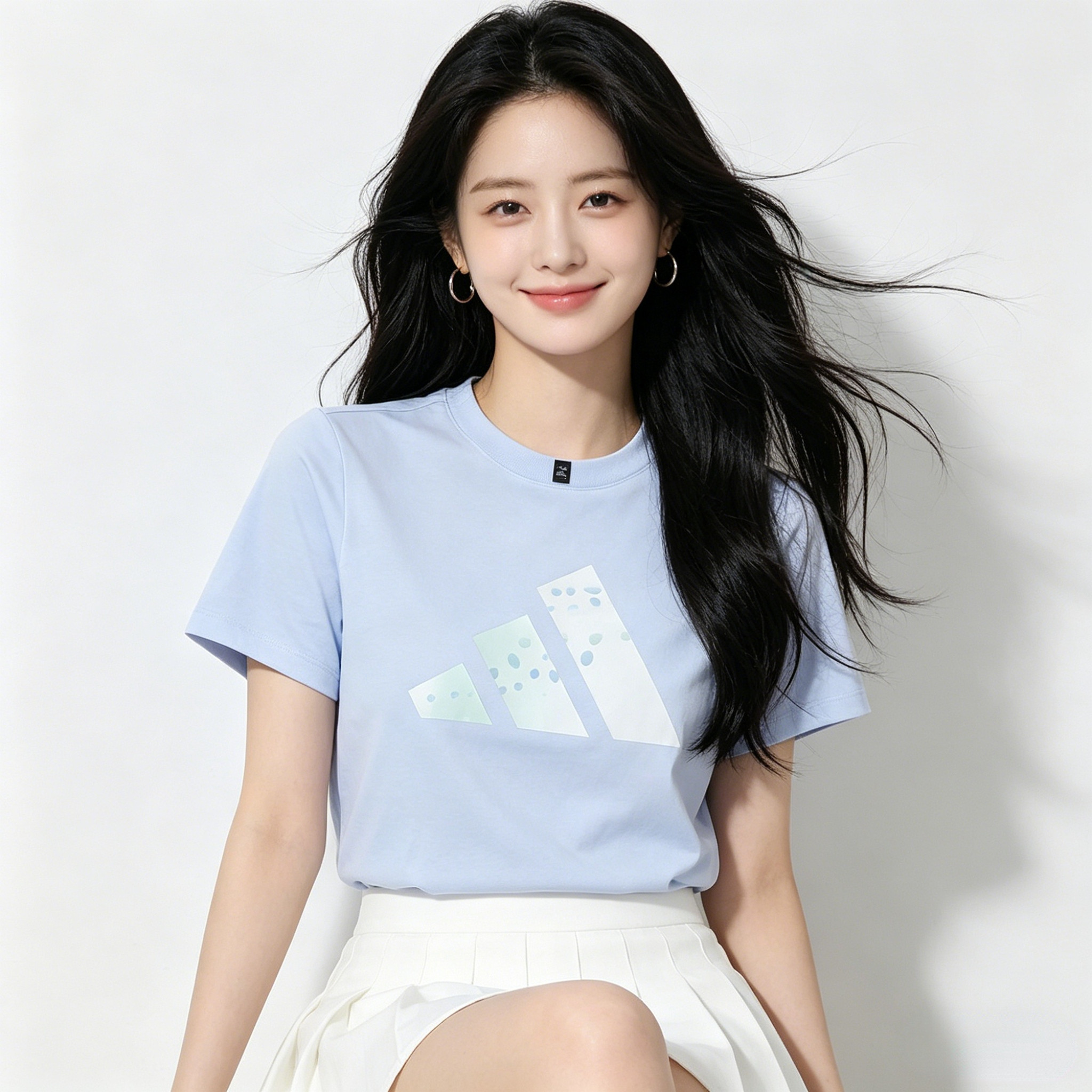 阿迪达斯短袖女装2026夏季新款跑步训练透气半袖运动T恤衫KS2