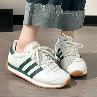 Adidas阿迪达斯官方正品休闲鞋女2026新款运动鞋复古慢跑鞋德训鞋