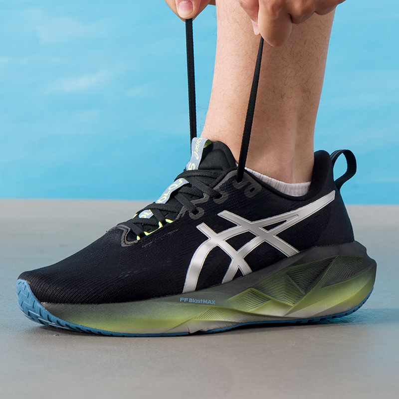 ASICS亚瑟士缓震跑步鞋男鞋夏季新款NOVABLAST 5 LUXE运动鞋跑鞋