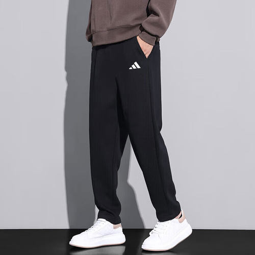 阿迪达斯男子运动休闲裤针织长裤