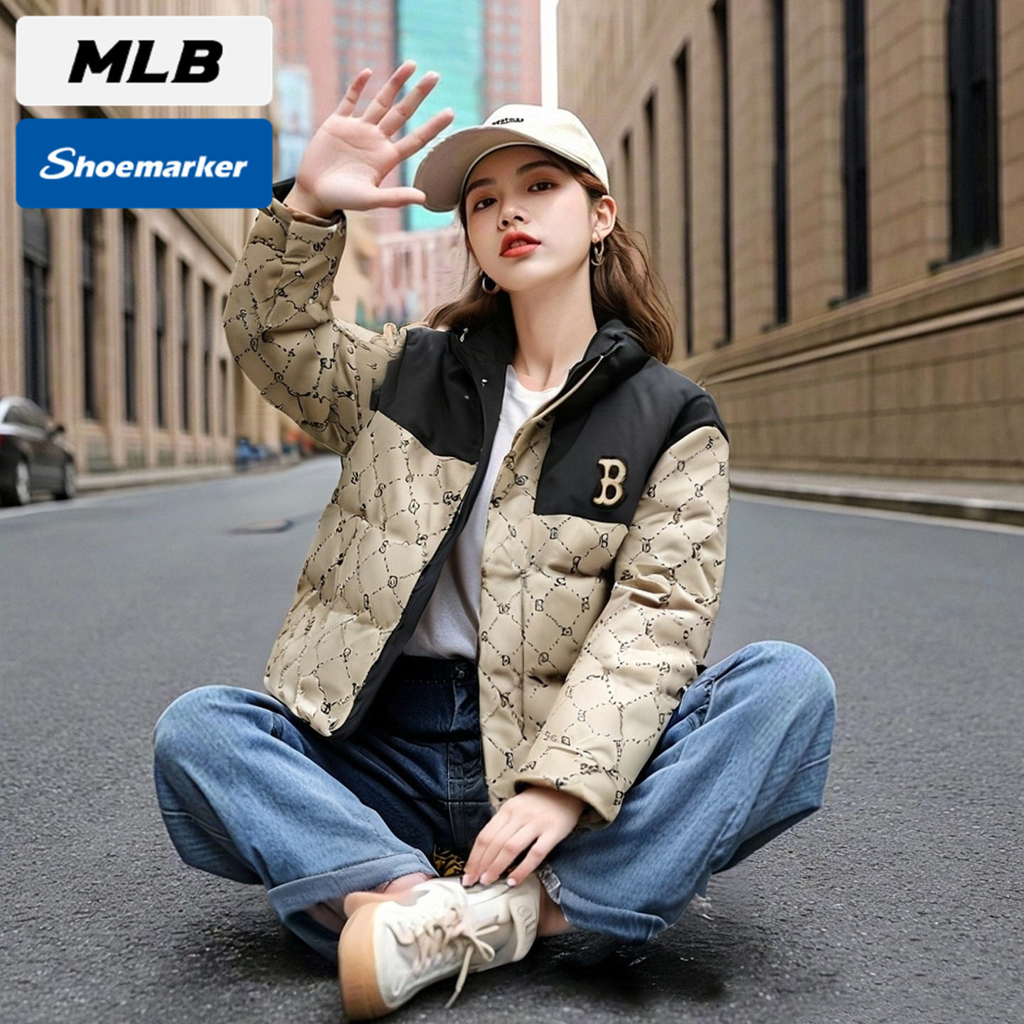 MLB官方 羽绒服男装女装 2025新款户外夹克潮流时尚保暖羽绒外套