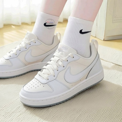 NIKE耐克女鞋2026新款COURT运动鞋休闲鞋大童鞋板鞋女IH4519-001