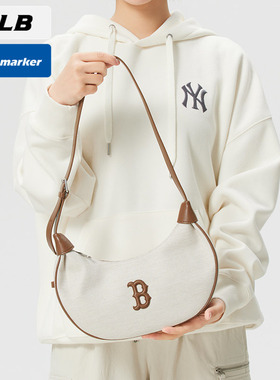 MLB美职棒男女包2026春季新款休闲单肩背包旅行运动拎包3ABQB016N