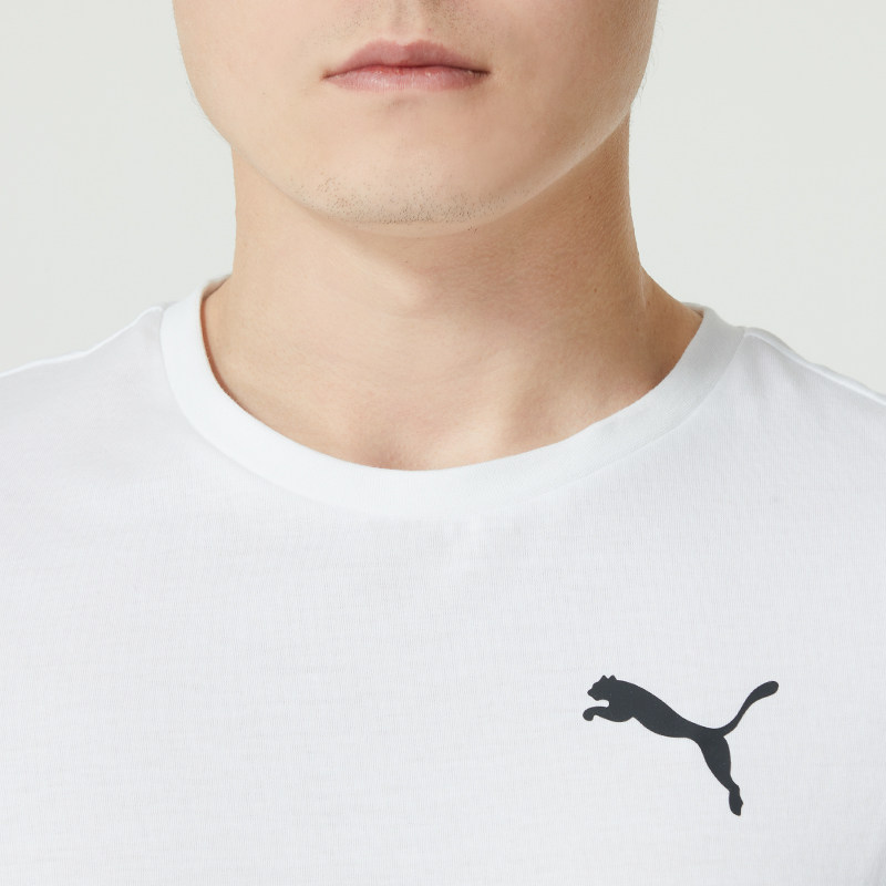 PUMA 푸마 스포츠 정장 남성 2024 겨울 신작 라운드 넥 캐주얼 티셔츠 반팔 반바지 통기성 투피스 세트
