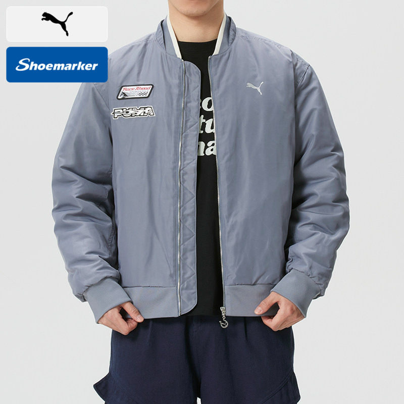 PUMA彪马官网立领棉服男2026新年款运动服CNY棉衣外套63