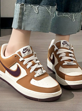 耐克官方正品女鞋2025秋季新款空军一号AF1儿童运动休闲鞋FN4731