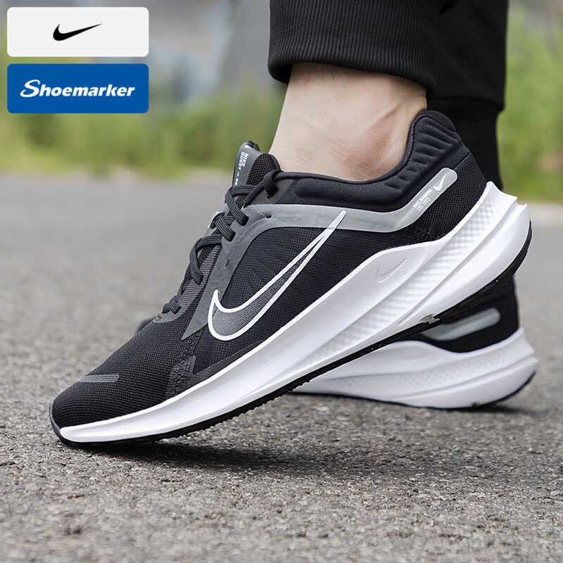 耐克男鞋 2025秋季QUEST 5飞线网面运动轻便透气休闲减震跑步鞋潮