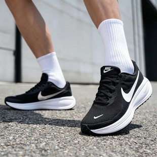 NIKE耐克官方正品男鞋2026夏季新款跑步鞋男款网面透气黑色运动鞋